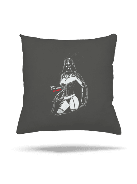 Mrs. Vader polštář Gray Pol