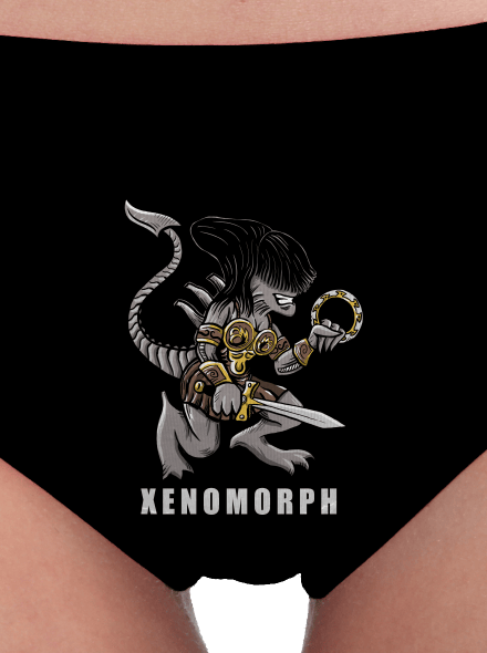 Xenomorph dámské kalhotky Black