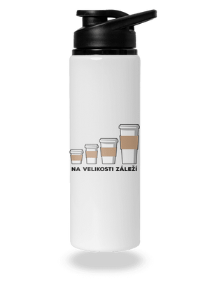 Na velikosti záleží lahev na vodu White