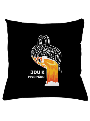 Pivopád polštář Black