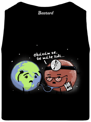 Diagnóza pánské tílko Black