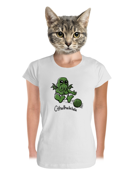 Cthulhululu dámské tričko premium White