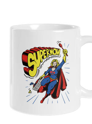 Supermom klasický hrnek White