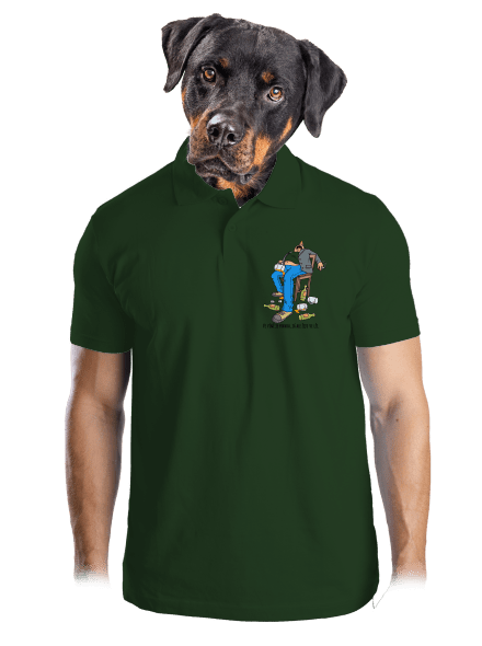 Žiju ve lži pánská polokošile Bottle Green Mal