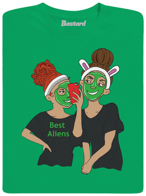 Best aliens pánské tričko Kelly Green