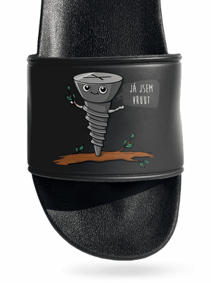 Já jsem Vruut pantofle Black