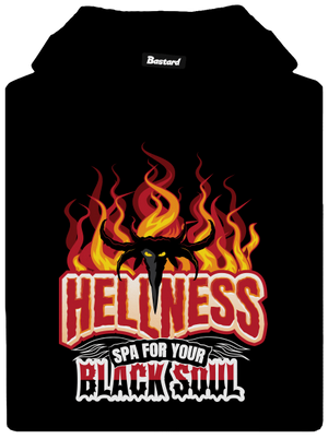 Hellness pánská mikina klokanka Black