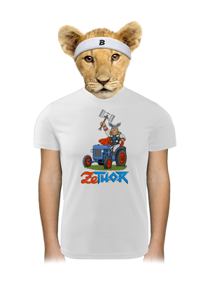 ZeThor dětské sportovní tričko White