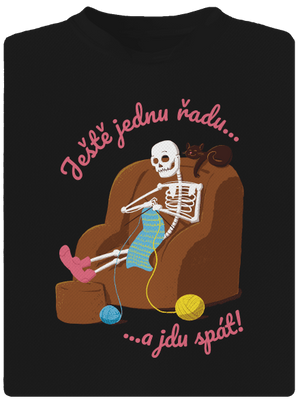 Ještě jednu řadu dětské sportovní tričko Black