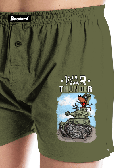 War Hunde pánské trenky Khaki