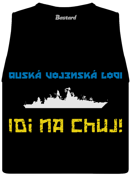 Ukrajina - Lodi idi na chuj dámské tílko volné Black