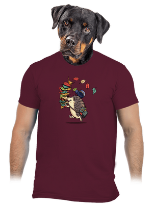 Listonoš pánské tričko Burgundy