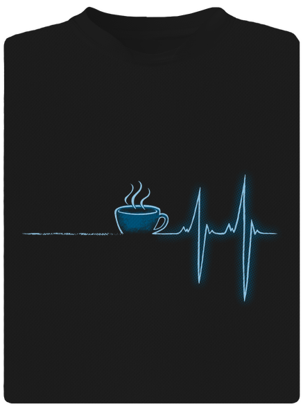 Coffee help dětské sportovní tričko Black