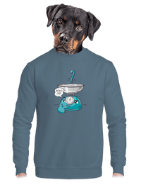 unisex mikina bez kapuce