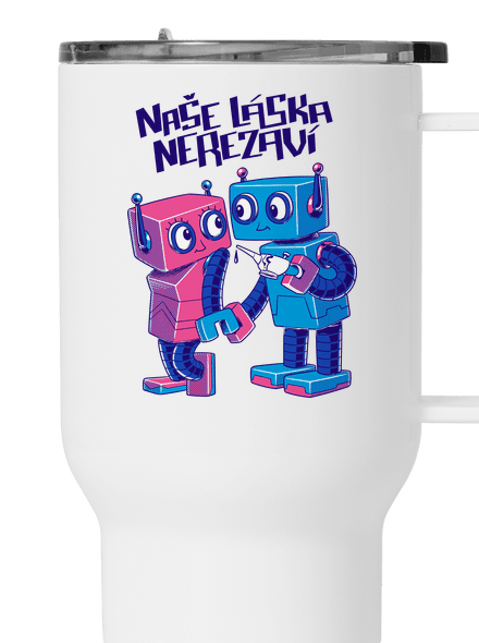 Roboti termohrnek White