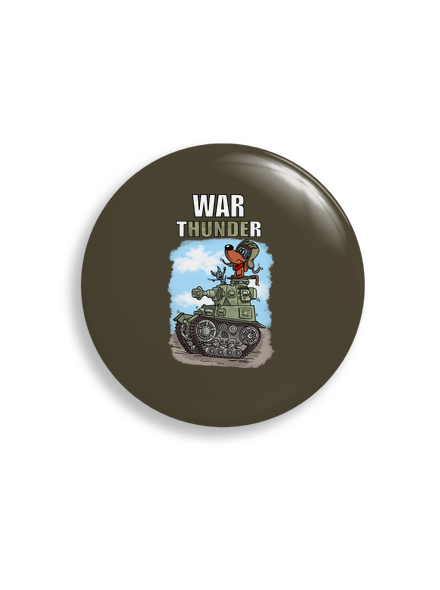War Hunde placka uni