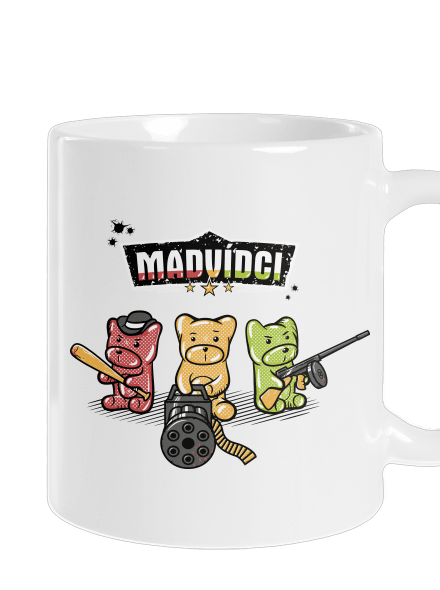 Madvídci klasický hrnek White