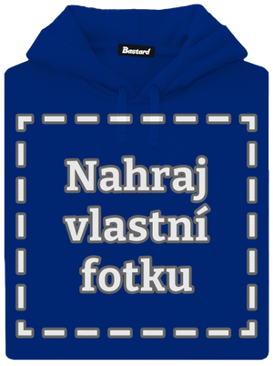 Vlastní potisk dámská mikina klokanka Royal Blue Mal