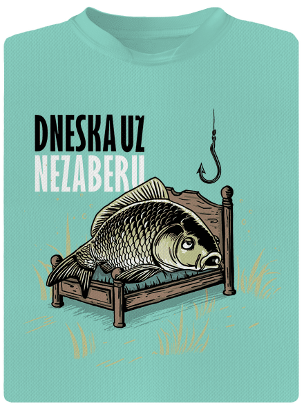 Dneska už nezaberu pánské sportovní tričko Mint Mal