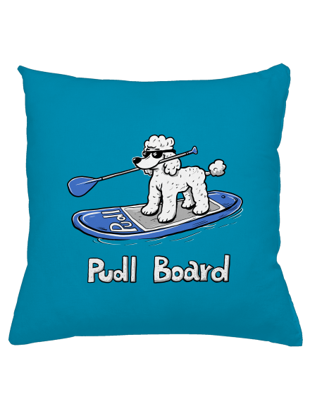 Pudl board polštář Blue Turquoise