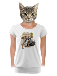 dámské tričko s lemem