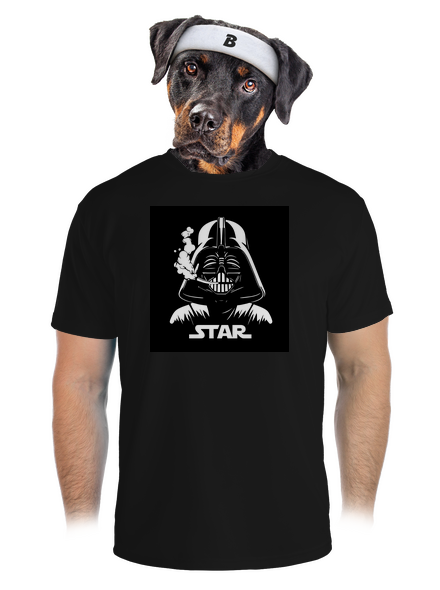 Darth Star pánské sportovní tričko Black