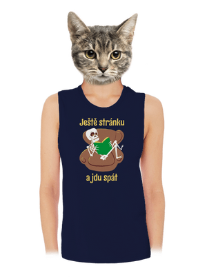 Ještě stránku dámské tílko volné Navy