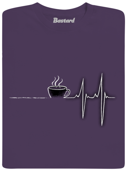 Coffee help pánské tričko Urban Purple