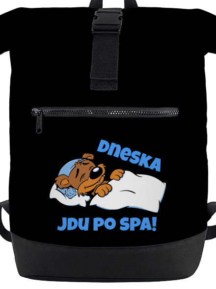 Dneska jdu po spa batoh Black