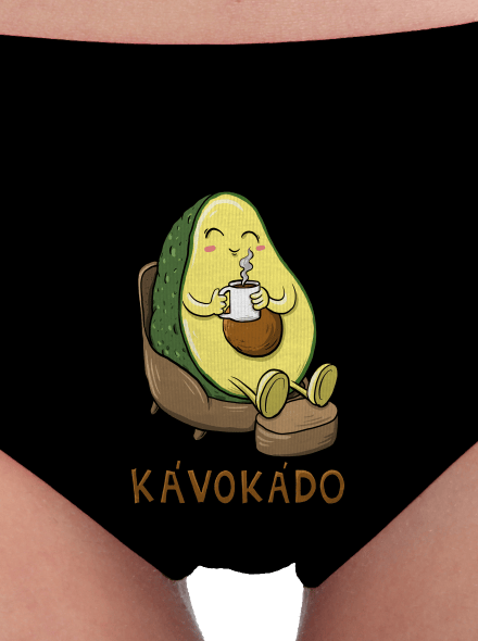 Kávokádo dámské kalhotky Black