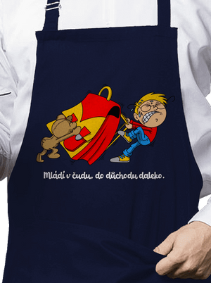 Školák zástěra Navy