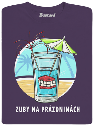 Zuby na prázdninách pánské tričko Urban Purple