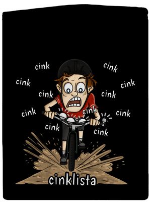 Cinklista dámská mikina na zip Black