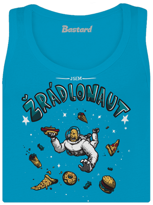 Žrádlonaut dámské tílko klasické Blue Atol