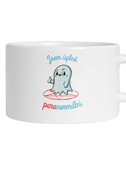 Jsem paranormální hrnek makronka White