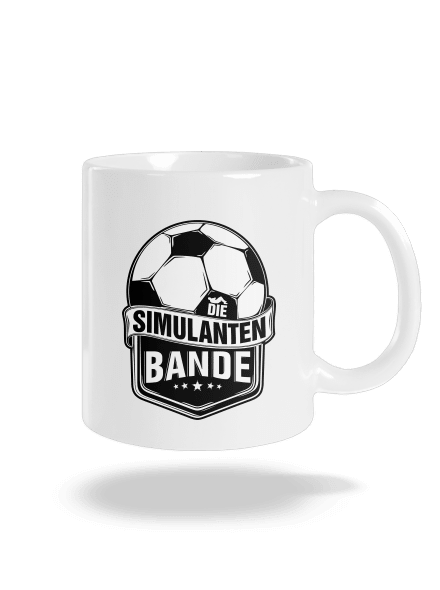 Simulanten bande klasický hrnek White