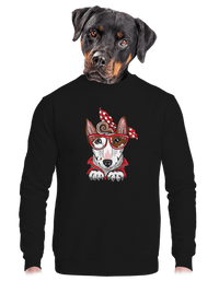 unisex mikina bez kapuce