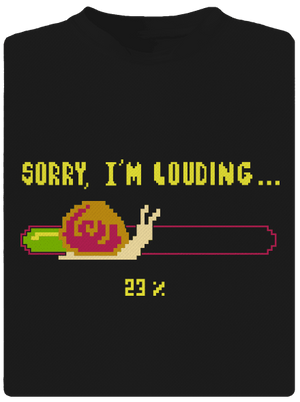 Louding dětské sportovní tričko Black