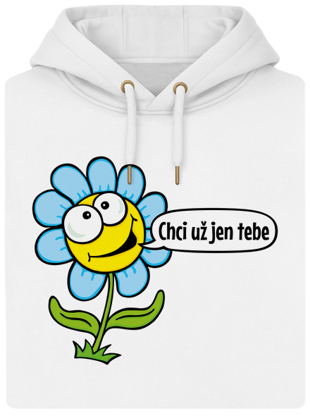 Chci už jen tebe unisex mikina premium Snowwhite