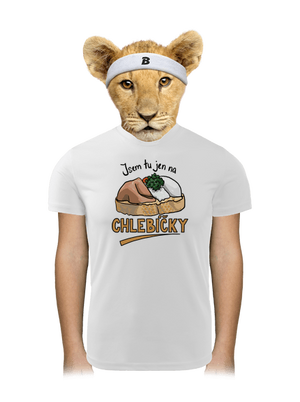 Na chlebíčky dětské sportovní tričko White