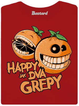 Happy grepy dámské tričko Red Mal