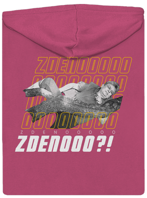 B18: Bába pod kořenem dámská mikina na zip Magenta