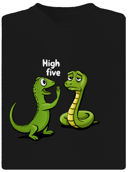 High Five dětské sportovní tričko Black