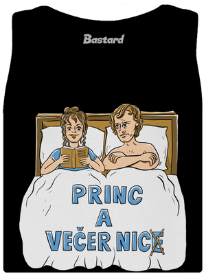 Princ a Večer nic dámské tílko klasické Black