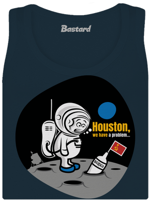 Máme problém dámské tílko klasické Navy