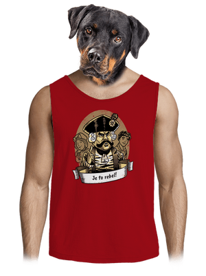 B14: S čerty nejsou žerty pánské tílko Red