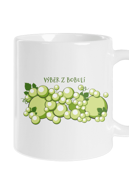 Výběr z bobulí klasický hrnek White