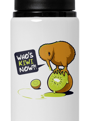 Kiwi lahev na vodu White