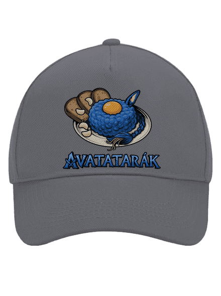 Avatatarák kšiltovka baseballka Graphite grey