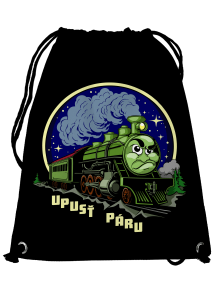 Upusť páru vak Black